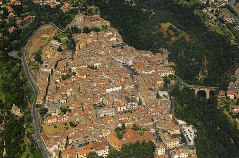 Civita Castellana - foto aerea
